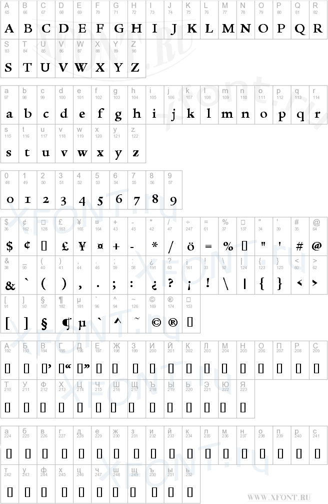 Legacy Serif OS ITC TT Bold