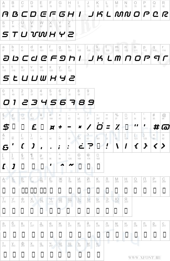 Sci Fied Italic