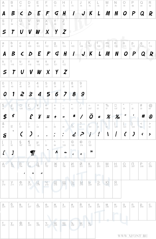 SF Slapstick Comic Oblique