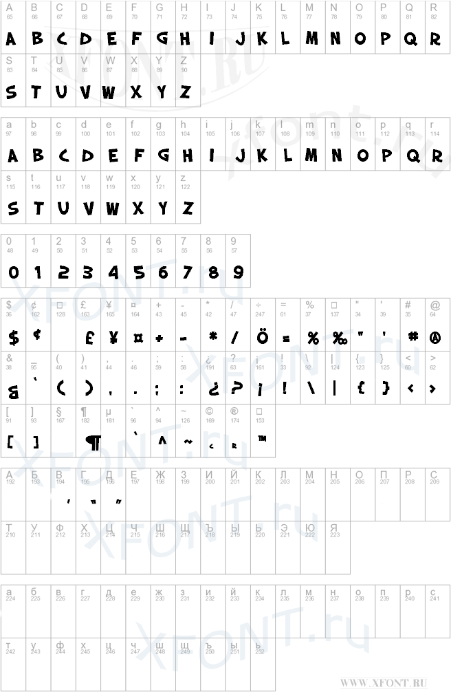 SF Slapstick Comic Bold