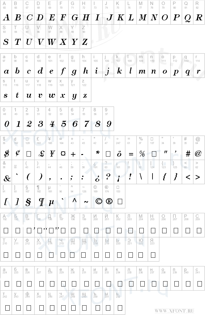 Timpani Bold Italic