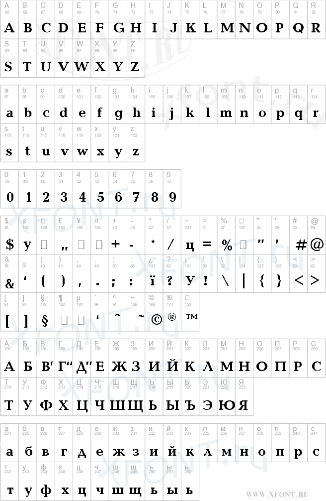 шрифт жирный скачать
