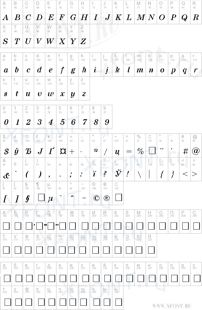 SchoolBookCTT Italic