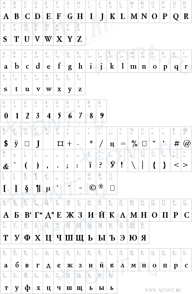 Mysl Bold Cyrillic