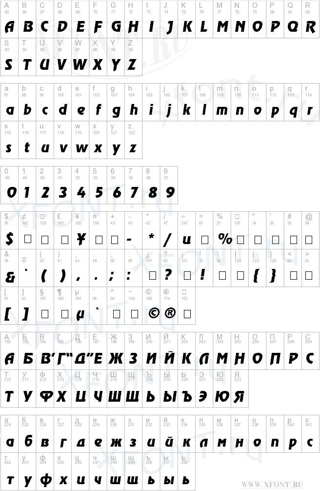 AGRevueCyr Italic