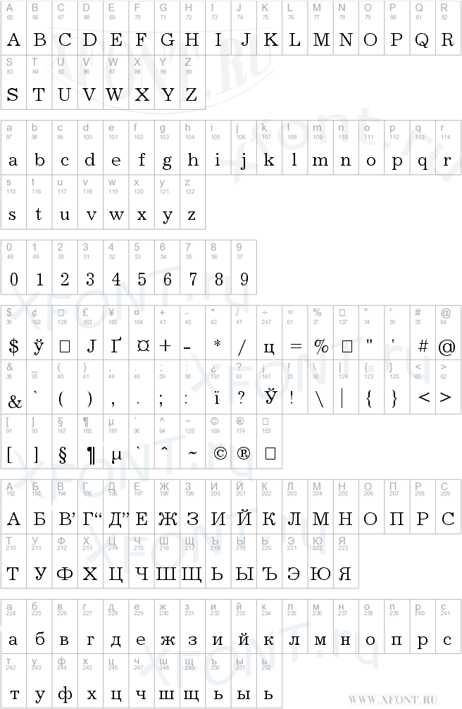 Journal Cyrillic