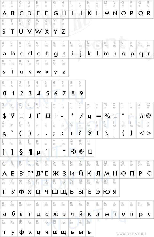 JournalSans Cyrillic