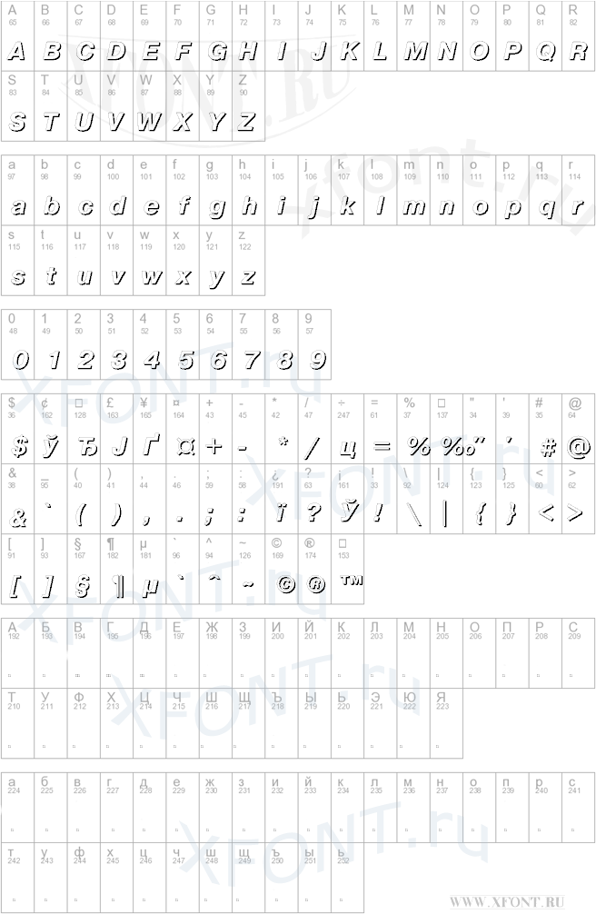 PragmaticaShadowCTT BoldItalic