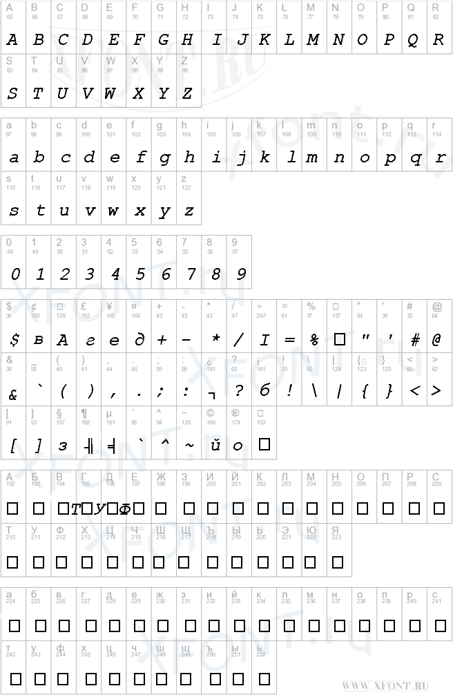 ER Kurier 866 Italic
