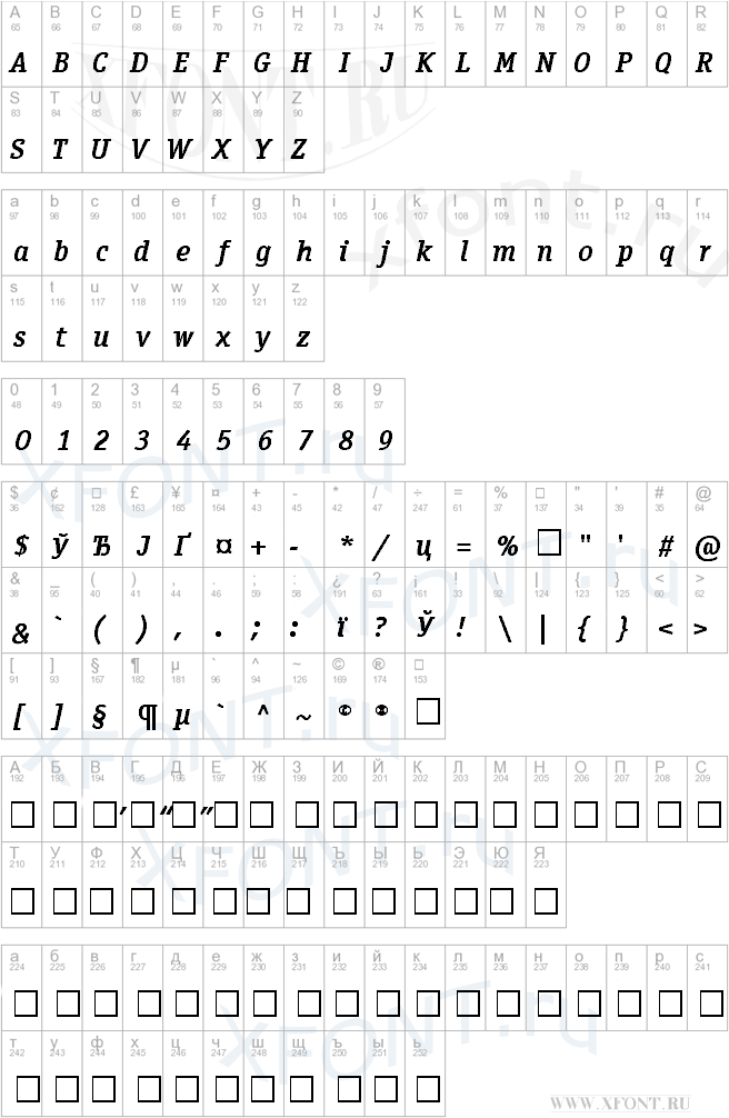 OfficinaSerifCTT BoldItalic