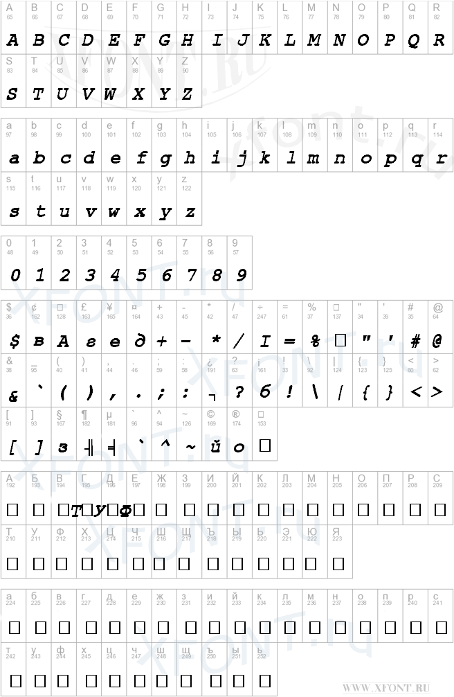 ER Kurier 866 Bold Italic