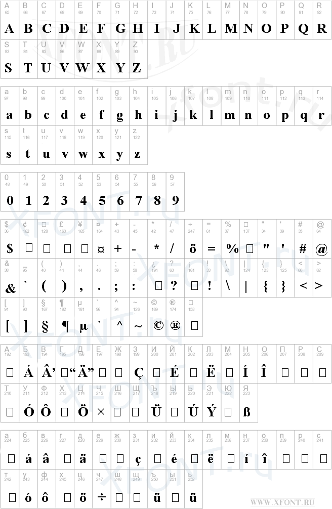 Times New Roman CE Bold