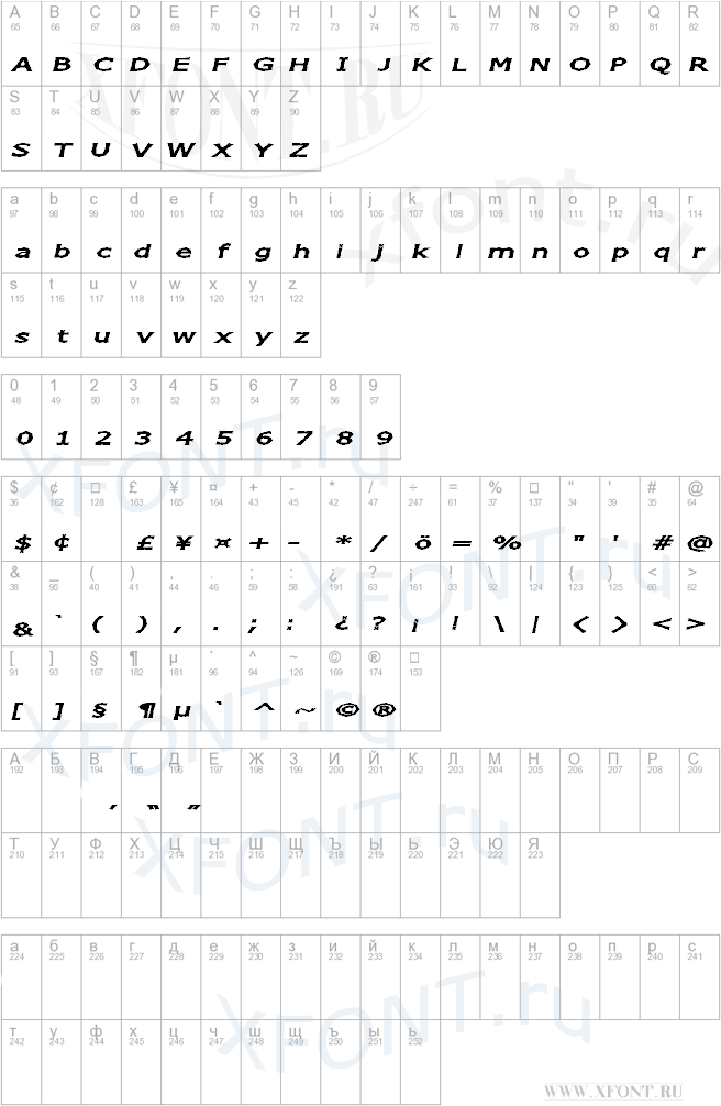 Chizz Wide Italic