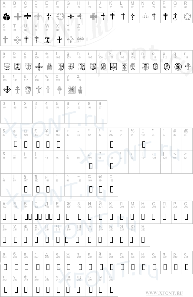 Christian Crosses IV