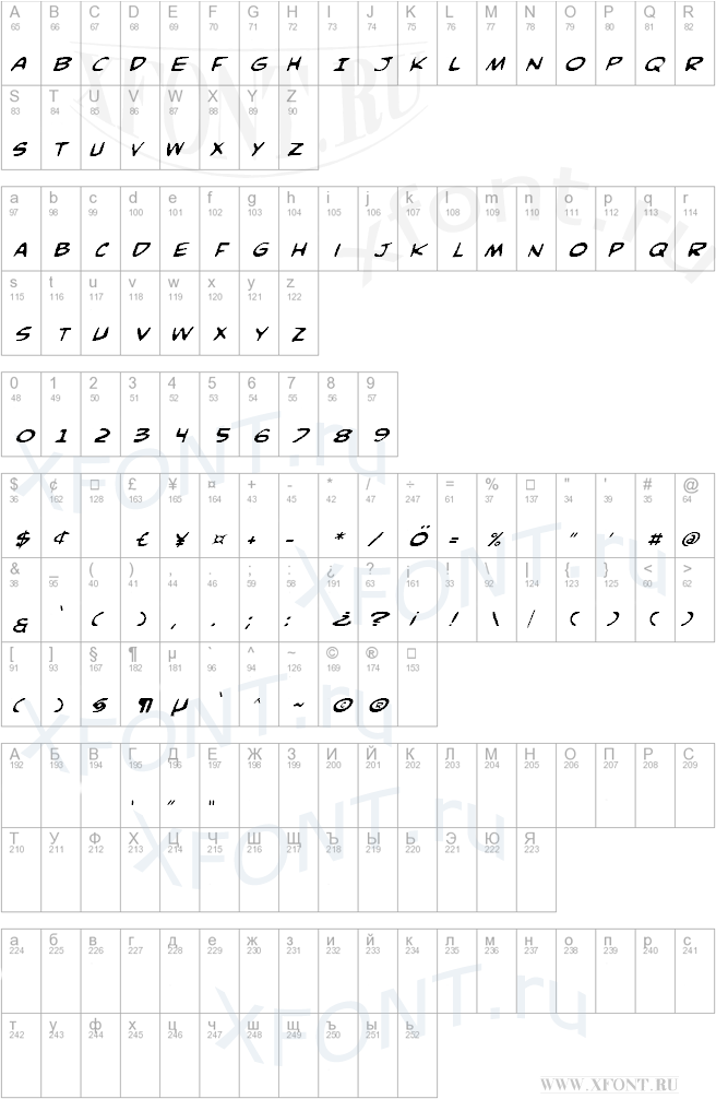 Comic Book Commando Italic