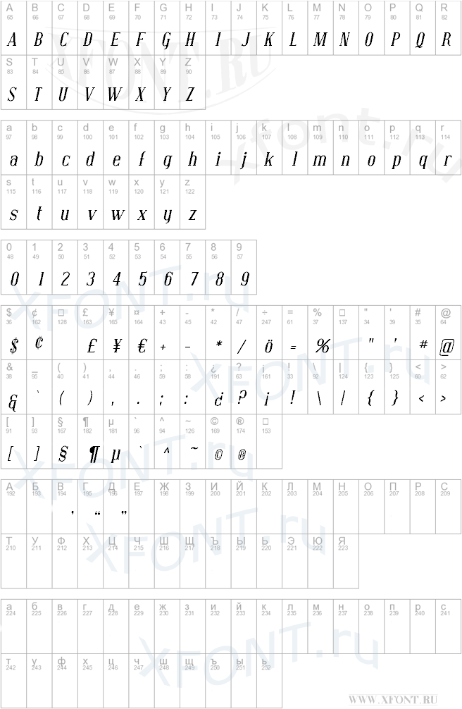 Covington Italic