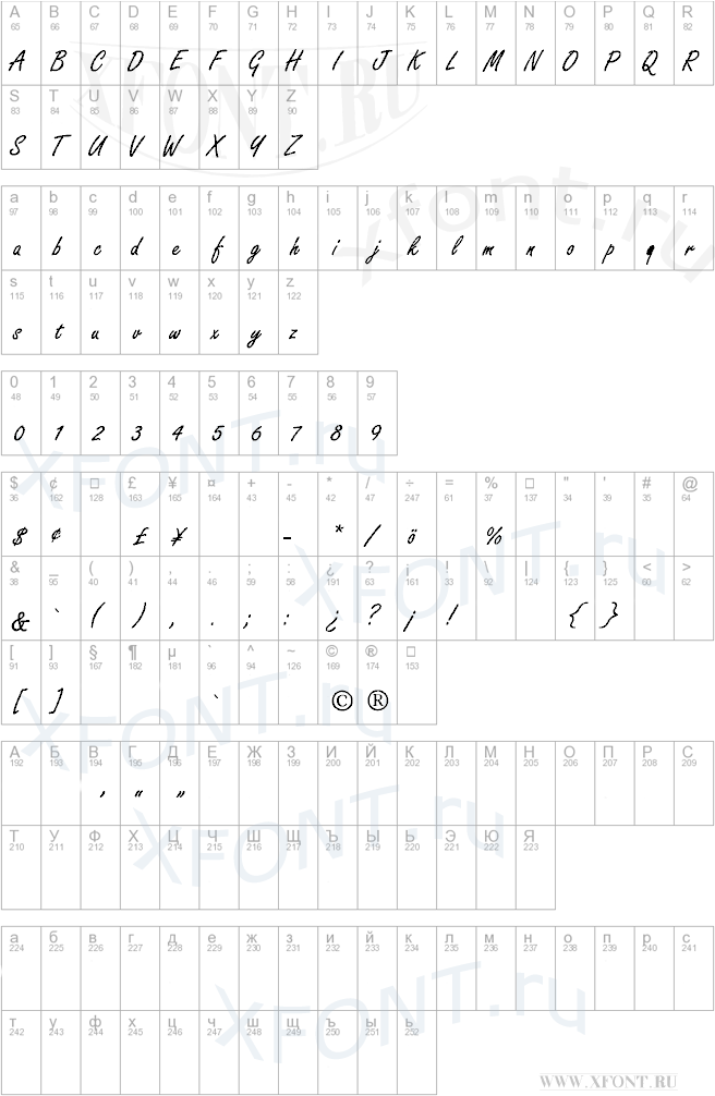 шрифты Boldstylescript Boldstylescript