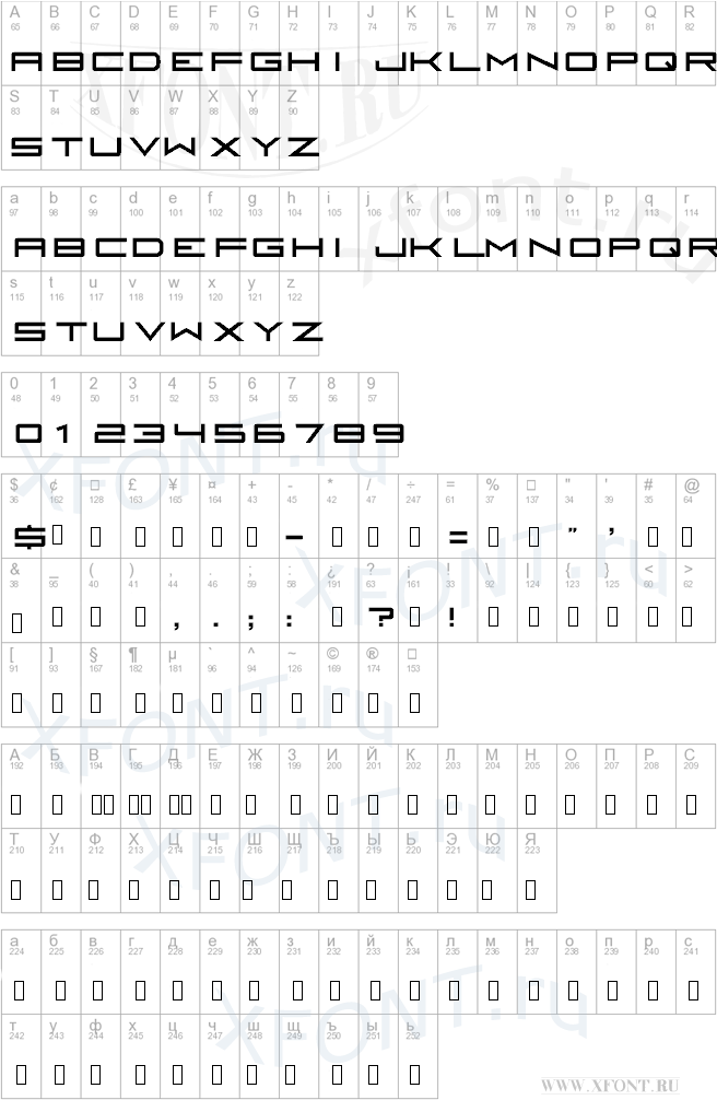 шрифты Fireye GF 3 Headline Fireye GF 3 Headline