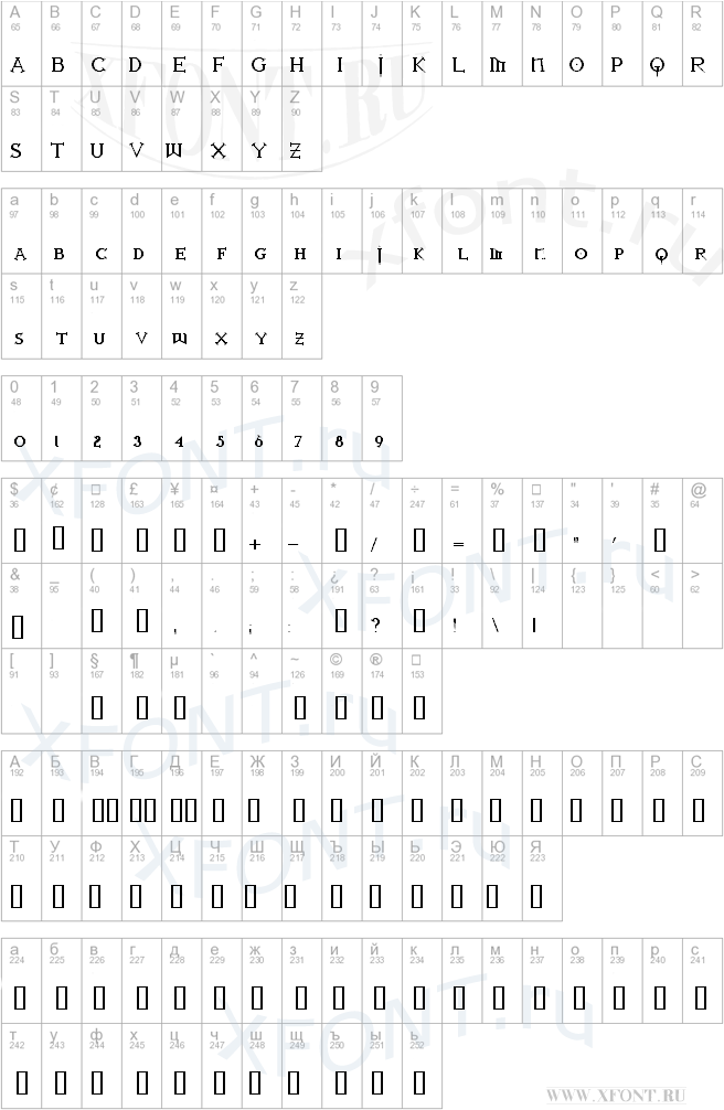 шрифты Iron League smallcaps Iron League smallcaps
