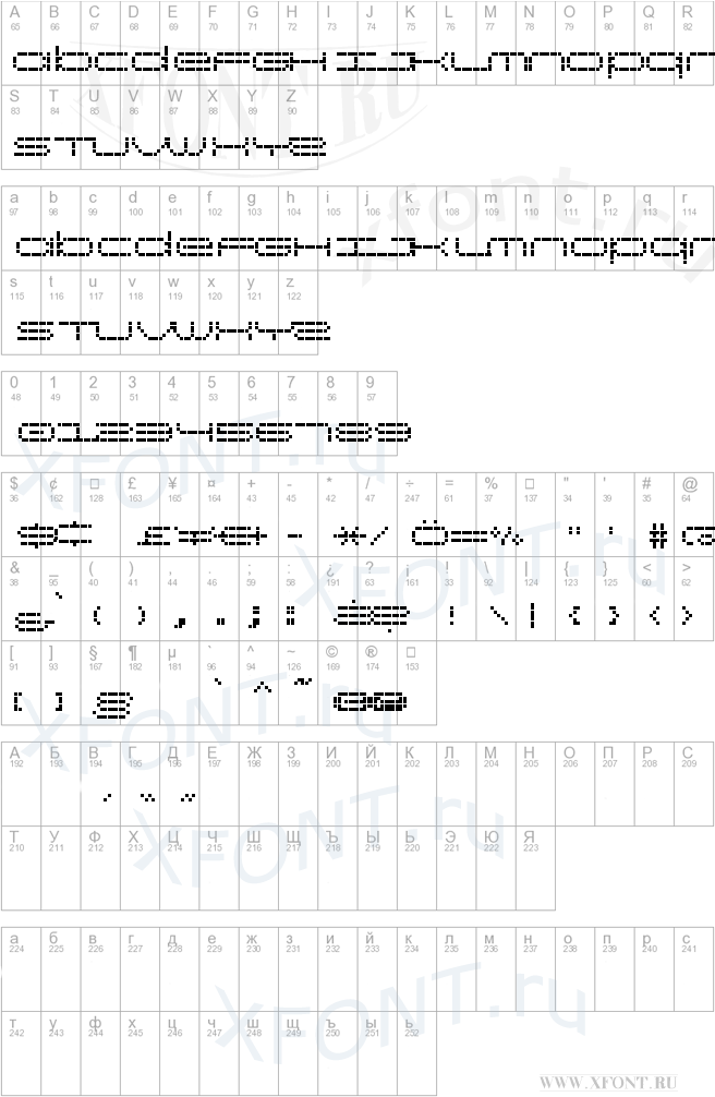шрифты rt screenloft8 rt screenloft8