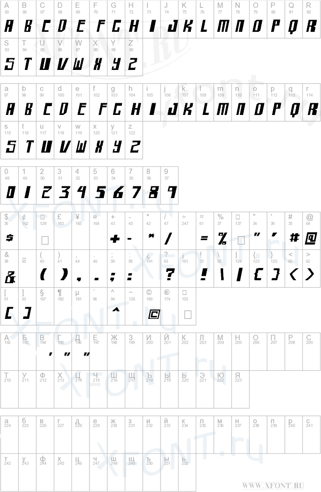 shellhead Bold Italic