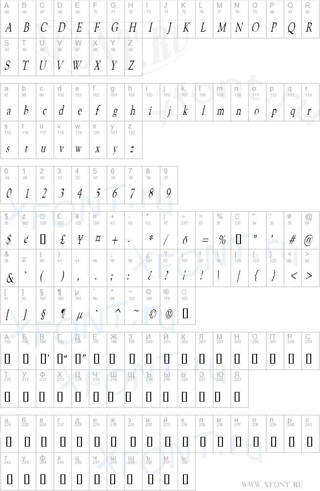 CarnegieCondensed Italic