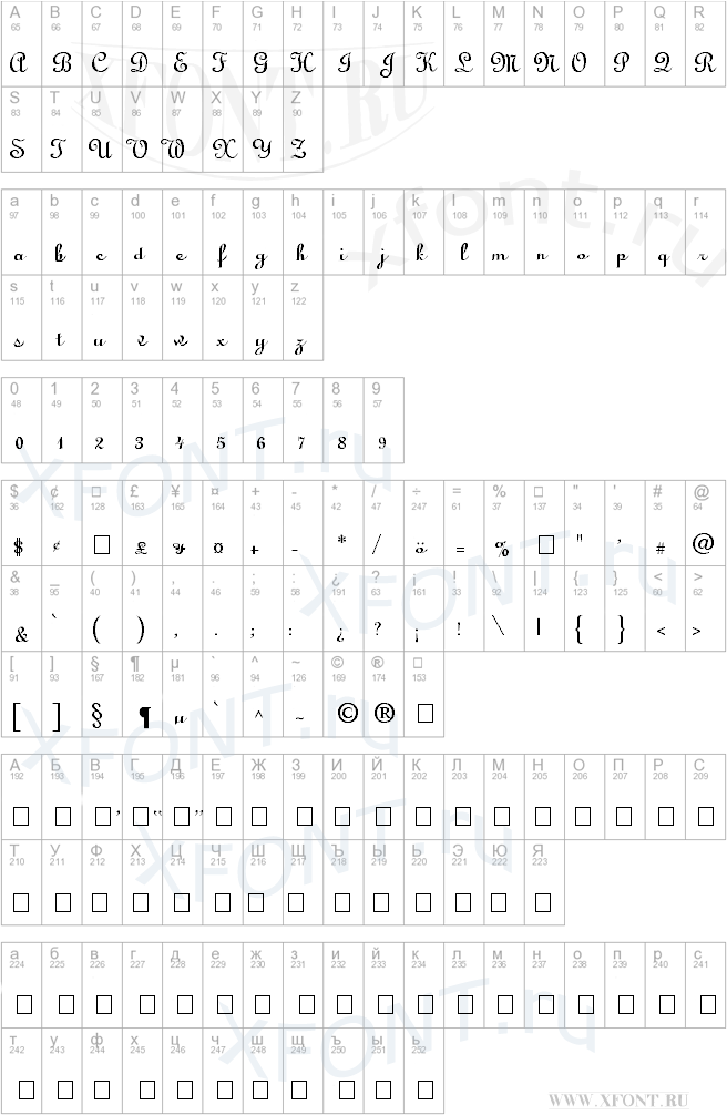 Linus Script | XFont.ru - шрифты, скачать шрифт бесплатно