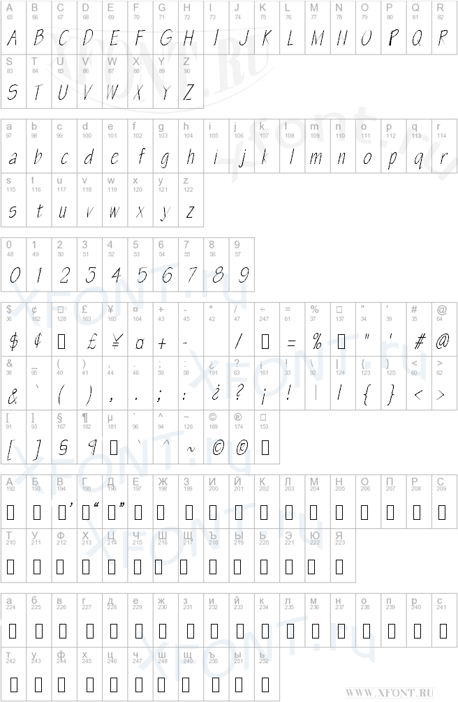BlueprintCondensed Italic