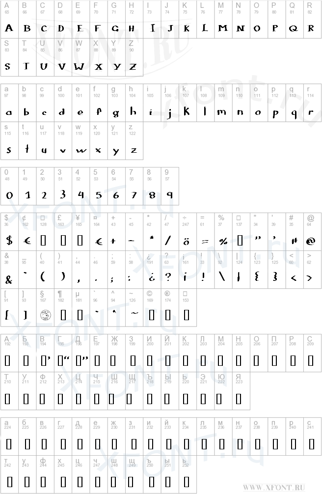 шрифты Colophon DBZ Colophon DBZ
