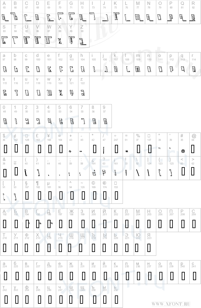 Cosmic Age Outline Italic