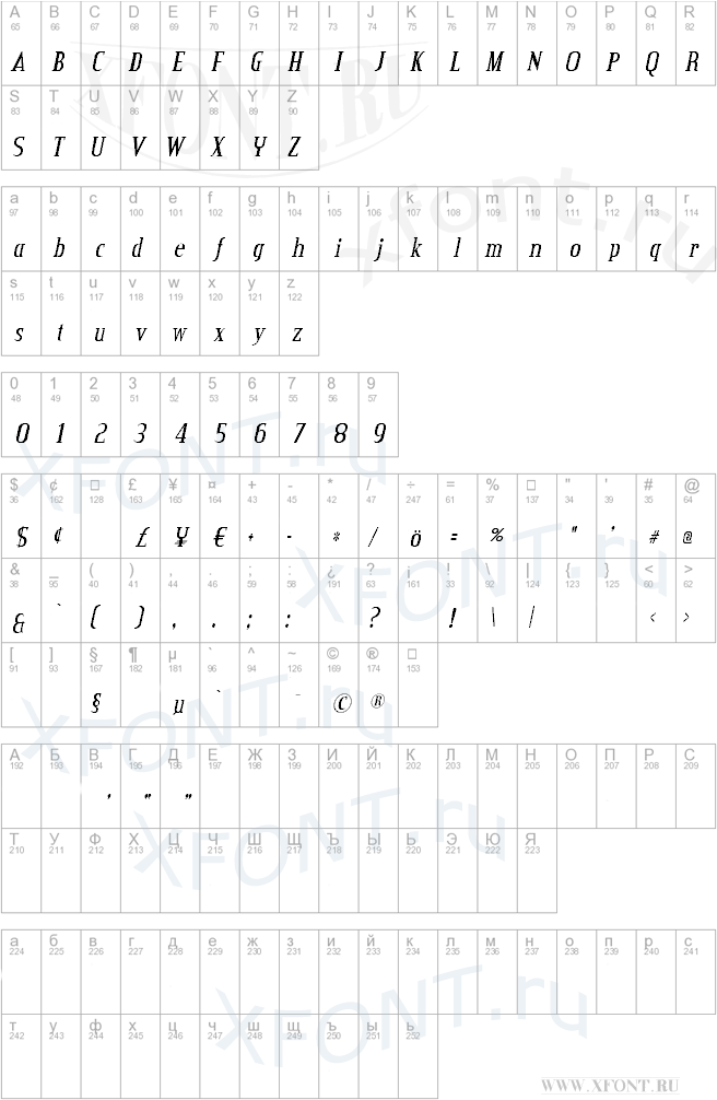 Credit Valley Italic