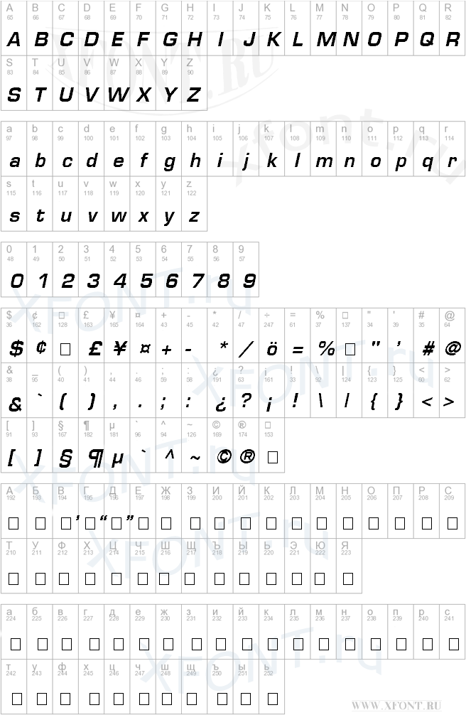 Euromode Bold Italic