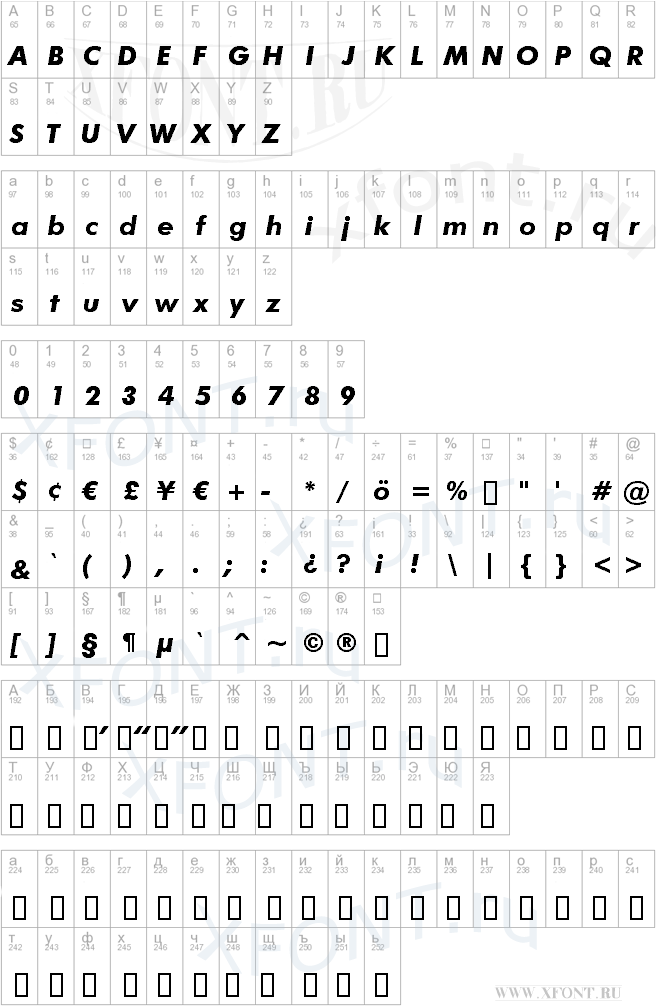 Futura Md BT Bold Italic