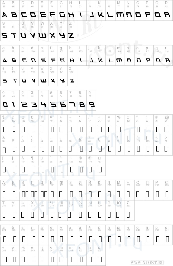 шрифты Outer Limits Italic Outer Limits Italic