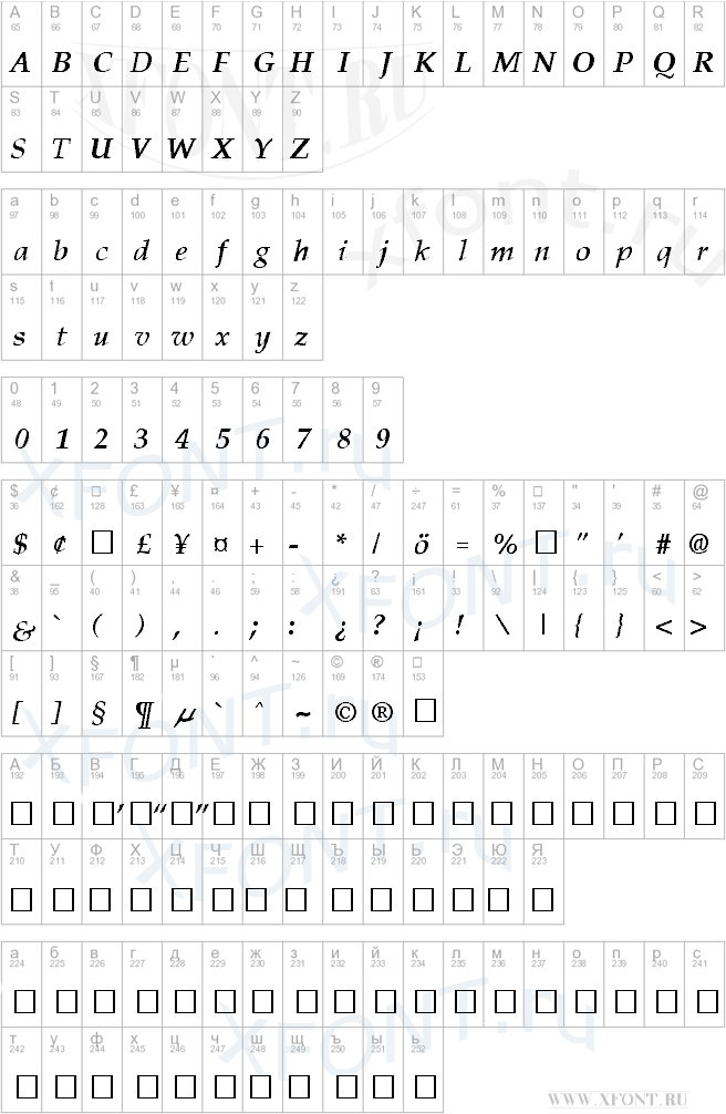 Palisade Bold Italic