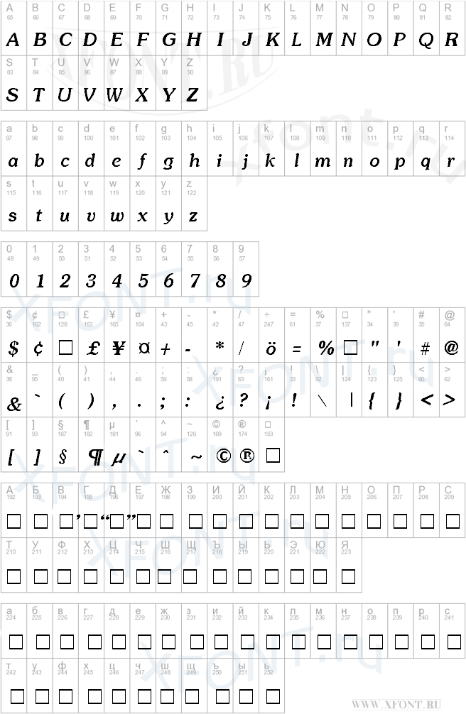 Soutane Bold Italic