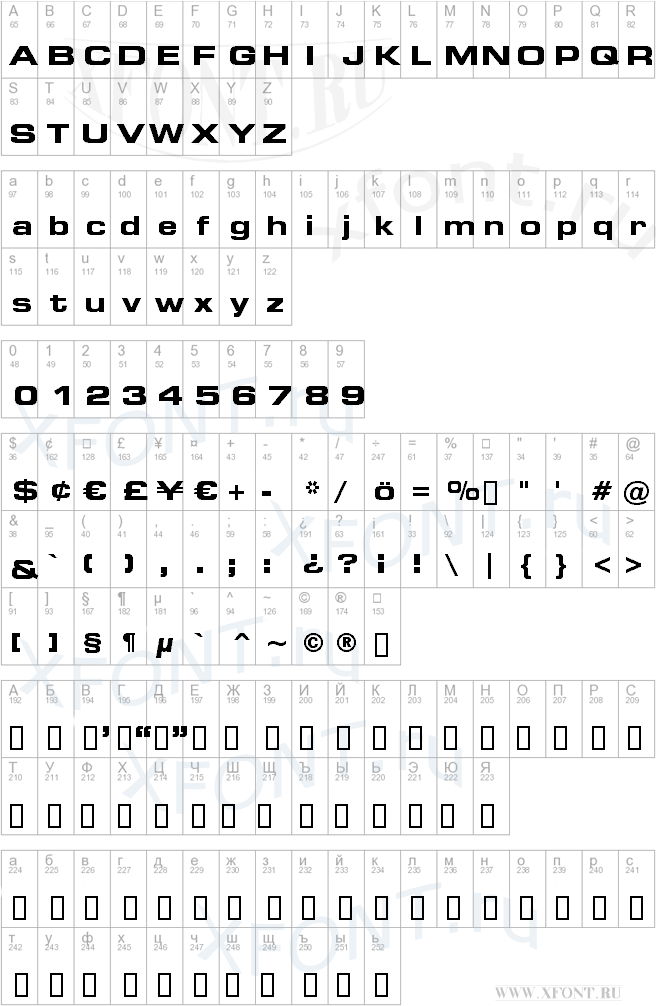 Square 721 Bold Extended BT