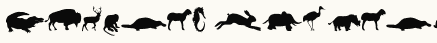font шрифт Animals