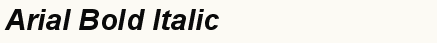 Шрифт arial bold