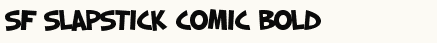 font шрифт SF Slapstick Comic Bold