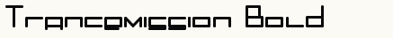 font шрифт Trancemission Bold