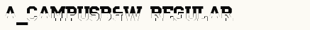 font шрифт a_CampusB&amp;amp;W