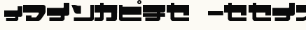font шрифт EjectJap UpperPhat