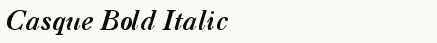 font шрифт Casque Bold Italic
