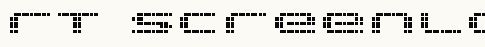 font шрифт rt screenloft8 Bold