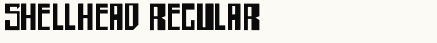 font шрифт shellhead