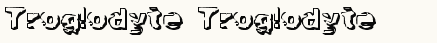 font шрифт Troglodyte Troglodyte