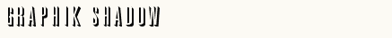 font шрифт Graphik Shadow