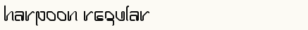 font шрифт Harpoon